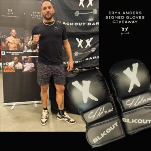 Eryk Anders Instagram - ✖️GIVEAWAY✖️

Enter to win a pair of signed Blackout gloves by UFC middle weight and former Alabama National Champion, Eryk Anders!

To enter:

-Follow @erykanders & @blackout_xx_barbell 
-Tag 2 friends
-Share this post to your story

Winner will be announced Sat. June 15th 12pm.

Good luck! 👊✖️✖️

➖blackoutbarbell.shop➖
