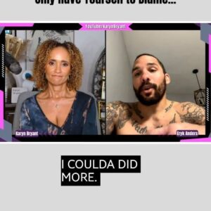 Eryk Anders Instagram - Much respect to @erykanders for being so candid about his wins and losses in the @ufc... 👊 Personal accountability is something we should all strive to be better at 💯! Hit the 🔗 in bio to see the full interview on YouTube, and catch #yaboi in action this Saturday at #ufcvegas87! 🔥🔥🔥 #ufc #mma #erykanders #karynbryant #kbwkb