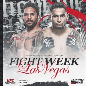 Eryk Anders Instagram - 🚨 #TeamIridium OGs @erykanders & @alexperezmma are ready to do what they do best Saturday at #UFCVegas87 👊🏽 #TheDarkside