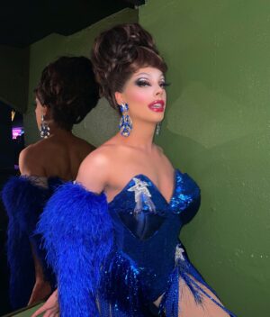 Etcetera Etcetera Instagram - @palmsonoxford last night wearing @jaxhyde 💙 @ampedaccessories on my ears (duh)