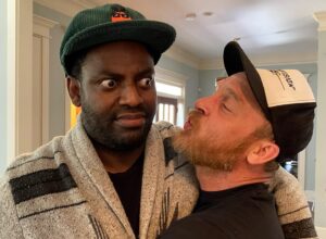 Ethan Embry Instagram - Every time I see @barvonblaq he knows in his soul my kisses are inevitable