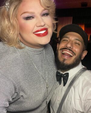 Eureka O'Hara Instagram - “Cheers to a Non-Alcohol and authentic New Year surrounded by the love of family and chosen family. Here’s to the beautiful journey ahead, embracing our true selves, and creating new memories. I’m so thankful for the hard year I’ve had, but even more thankful for the new friends and #fambam that have seen me through unconditionally.  I’m so excited for the new year and New Face, Thank you @drpatrickkdavis 
.
#🐘👑 
#💜🏳️‍⚧️
Dress and Jewelry Style @theplusbusboutique 
Cosmetics @esthers_styles . #recovery #mentaljourney #ChosenFamilyLove #NewYearNewJourneys