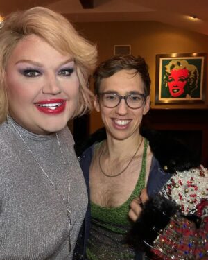 Eureka O'Hara Instagram - “Cheers to a Non-Alcohol and authentic New Year surrounded by the love of family and chosen family. Here’s to the beautiful journey ahead, embracing our true selves, and creating new memories. I’m so thankful for the hard year I’ve had, but even more thankful for the new friends and #fambam that have seen me through unconditionally.  I’m so excited for the new year and New Face, Thank you @drpatrickkdavis 
.
#🐘👑 
#💜🏳️‍⚧️
Dress and Jewelry Style @theplusbusboutique 
Cosmetics @esthers_styles . #recovery #mentaljourney #ChosenFamilyLove #NewYearNewJourneys