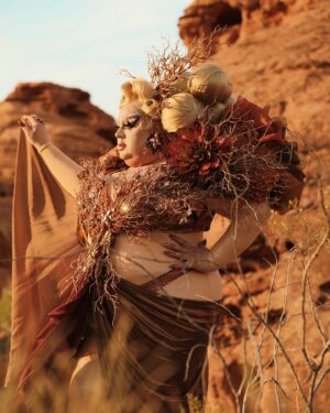 Eureka O'Hara Instagram - 2 emmy wins!!! #werehere 
.
For Hair So deserving to @wigsandgrace this is your moment darling! Always pays attention to the detail needed but more importantly always seemed to rise to the occasion of how big can we get Eureka’s hair! 
.
For Costuming @marcosquared i love you beyond words because you allow me to be designed for, regardless of my size. I say “i want a thong strap but no nudity” and you create walking Art. Actually living art some of those succulents came out of the garden lol! 
Congrats to creators @thestevewarren and @johnnieinstagram 
.
An honor to present the garments and hair that won 2 more Emmys @televisionacad @werehere

Honorable mentions
Jewelry @roxbycox 
Nails @queencustomclaws 
Glitter @acidbetty @unicornskincosmetics