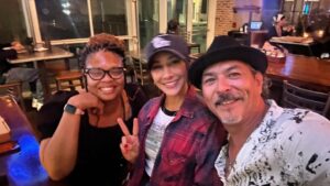 Eva Ceja Instagram - Ladies and Gentlemen.
The illustrious Glen Gould.

@glengould 

#friends #friendshipgoals #natives #nativepride #indigenous #acting #actor #storytellers #tv #film #fun #wednesdayvibes #passion #producer #filmmaker #nightout #goodnight #nativeamerican #canada #atlanta #vibes #goodvibes #goodmorning #tulsaking #tulsakingtvseries #proud
