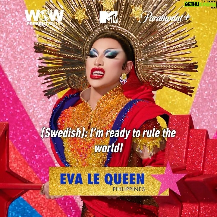Eva Le Queen - 11.1K Likes - PUUUTANGINAAAAAHHHH!!! 🇵🇭🇵🇭🇵🇭
Official trailer drop for RuPaul’s Drag Race Global All Stars is here! 🌏✨
#GlobalAllStars 🏁
@rupaulsdragrace #GlobalAllStars premieres August 16:
🇺🇸 @mtv and @paramountplus
🇨🇦 @cravecanada
🌎 @wowpresentsplus worldwide ex. USA and Canada, @paramountplus in select countries & regions