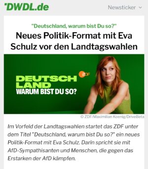 Eva Schulz Instagram - Ab 5.8. im bratDF 

Foto: ZDF / @studio.maximilian.koenig