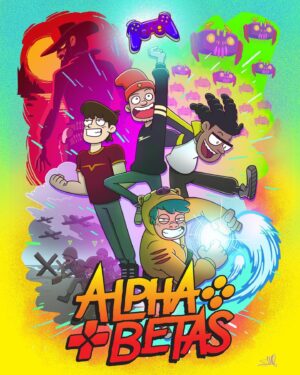Evan Fong Instagram - working on a new animated series ALPHA BETAS with @wildcat_official, @basicallyidowrk, @terroriser, produced by @3blackdot and @starburnsind. coming soon.