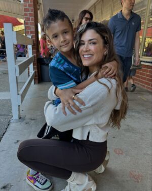 Eve Torres Instagram - Within one week you became a Kindergartener, earned your white-yellow belt, and turned 6 years old! I couldn’t be prouder of our sweet, curious, nature-loving boy.  Happy Birthday my love!