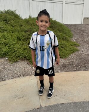 Eve Torres Instagram - Within one week you became a Kindergartener, earned your white-yellow belt, and turned 6 years old! I couldn’t be prouder of our sweet, curious, nature-loving boy.  Happy Birthday my love!