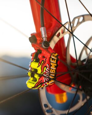 Fabio Wibmer Instagram - The @canyon ‘FIRECRACKER‘ turned out crazy! 🔥 What would you rate it? 1-10 🤔 this might get interesting haha
It’s my custom Canyon Torque for „THE STREIF“ project.
There is a full bike check on Red Bull Bike‘s YT channel as well as a Dream Build video on Canyon‘s YT channel 🤝
Shout out to @schwabianfabegger and @marcus_pfeil_custompainting for creating this beast of a bike. 
#MyCanyon

PC @hannesberger_com / @philipplatzer