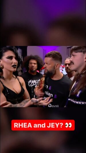 Fergal Devitt Instagram - @rhearipley_wwe, YEET or nah? 👀😂 #WWERaw
