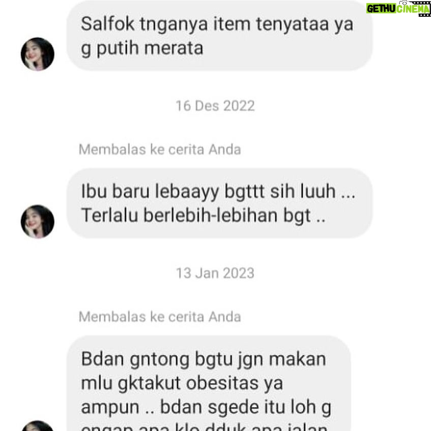Fitria Rasyidi - 33.5K Likes - Anak saya cantik, sehat, pintar, sholehah ❤️
Gapapa kok hina ibu nya, tapi tolong jangan hina anaknya. Perjuangan utk melahirkan anak ke dunia itu antara hidup dan mati, apakah pantas sesama perempuan seperti itu? Boleh ya sesekali aku down trs Ku share.. ya sebenernya males sih, Sosmed saya pengen kasih yg baik2 yg happy2 aja cuma soal anak jujur gabisa tahan.. 😭💔 semoga kita selalu bisa menjaga lisan atau ketikan kita terhadap sesamanya utk tidak menyakiti hati sesamanya… jangan berlindung dibalik kata “Canda, baper bgt” plis your cruel!