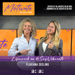 Flaviana Seeling Instagram - 💪¡Prepárate para energizarte y transformar tu vida en un nuevo episodio de #Motivate! 

Este jueves a las20:30 horas sintoniza Agricultura TV para una sesión de coaching motivacional con la increíble @flavianaseeling, lifecoach de @soy.vibrante. ✨

👀 Descubre cómo desatar tu máximo potencial y crear un mundo de manifestación y logros. La líder del @grupoaxebahia compartirá consejos valiosos para vibrar alto y alcanzar tus metas. 🌈🚀