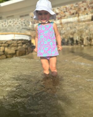 Florencia de Saracho Instagram - Viva !! Mi María, feliz vida mi niña, no sabes lo que significas para nosotros, llegaste a revolotear esta familia y nos haces inmensamente feliz. Es un privilegio ser tu Mamá. Te adoro mi Bebé por siempre