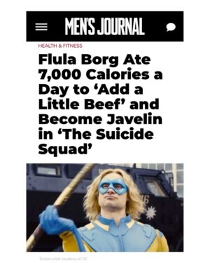 Flula Borg Instagram - to transformate into JAVELIN in #TheSuicideSquad i was having to do many aktivities, like braiding a giant’s hairs. danke to my trainer man @paolomascitti for making it possibull and to @mjfit, @mensjournal, und @menshealthmag for telling peoples about this muskle jurney! watch @jamesgunn’s @thesuicidesquad in the theatres now!

photo @lesliealejandro 
hair @uhmeeleeuh 
hmu @ashleydonovan 
style @laura_sophie_cox