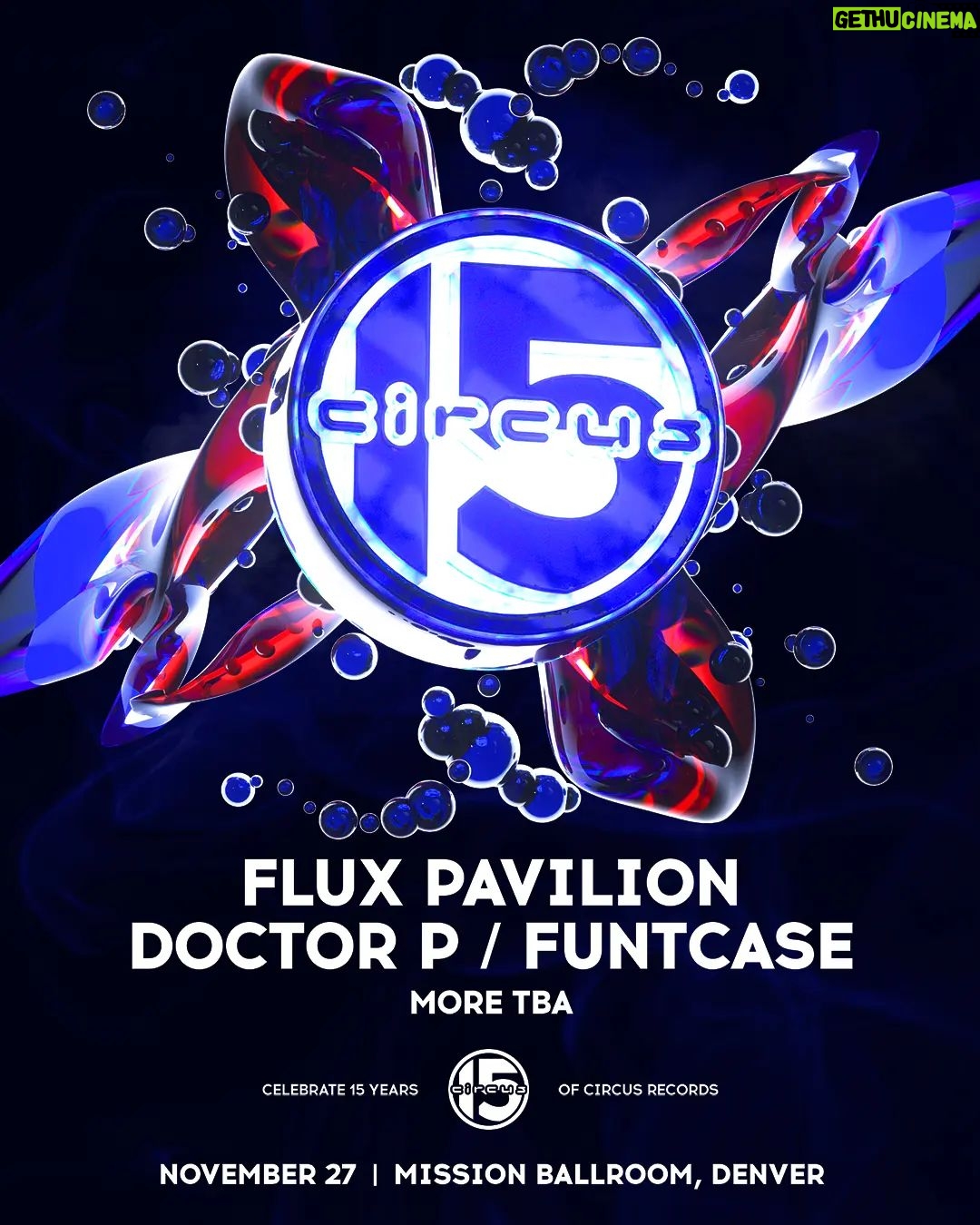 Flux Pavilion - 2.2K Likes - Where better to celebrate 15 years of Circus Records than in Denver? The whole Circus crew descend on @missionballroom this November 27th.
Tickets go live on 14th June. Join our mailer at the 🔗 in the bio to be first in line!