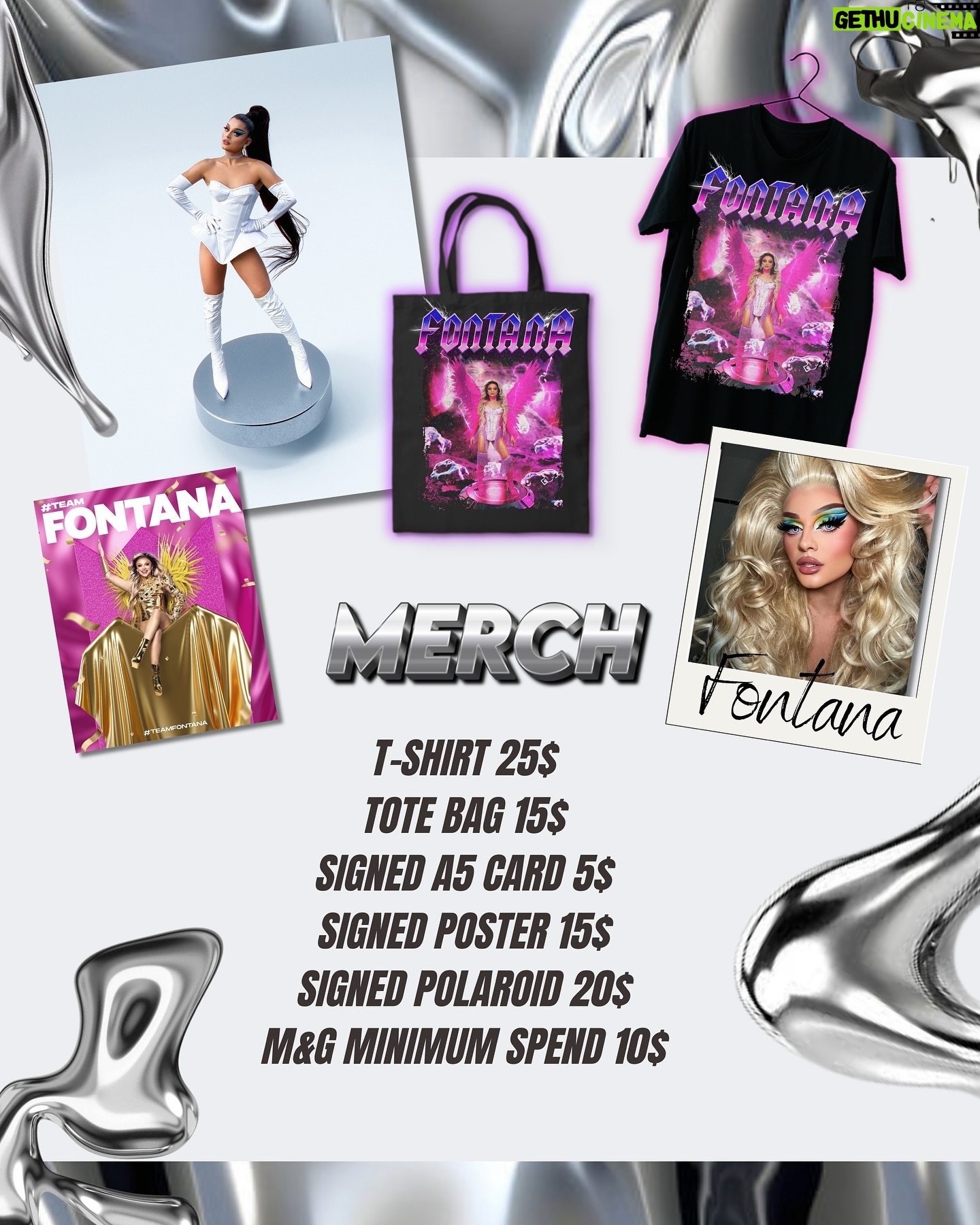 Fontana - 2.5K Likes - Hello LA, the Brazilian beauty has arrived! š See you on Friday and Saturday at @rupaulsdragcon at the Los Angeles Convention Center! Come meet me at the booth 836! š¤š©¶š¤