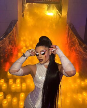 Fontana Instagram - Trick or treat? 😈👻 Thanks @nyxcosmeticsnordics for the most amazing Halloween Party ever   for bringing the icon @liltunechi !!! to the stage 🖤 

@nyxcosmetics #nyxcosmetics #nyxprofessionalmakeup #nyxcosmeticsxuniversalmonsters #fontana