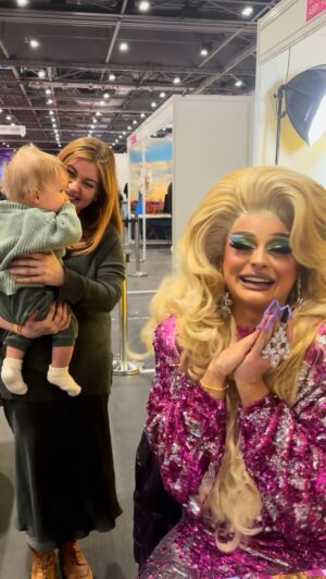 Fontana Instagram - Drag queens are such a danger to society, specially children 😂 We loved meeting you Jack! ❤️ (Jack’s mom allowed me to post this video) #rupaulsdragcon