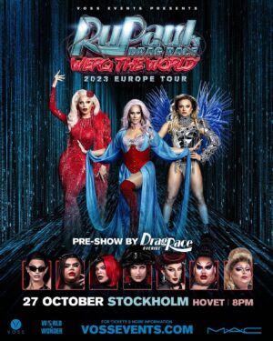 Fontana Instagram - Come on @werqtheworld, it’s time to SLAY! 🔥 such a dream come true to be on this stage with my sisters @elecktraofficial and @admiraofficial ✨ TOMORROW is @WerqTheWorld in Stockholm at Hovet! Get your Tickets now at WerqTheWorld.com 🩷

#WerqTheWorld #FontanaSlay