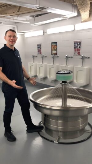 Forrest Griffin Instagram - The search for the world’s most inefficient hand washer is over. 🌍💦 #water #sink #washyourhands #inefficient #waterwaste #fact #whatthehell #waterislife