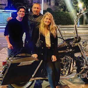 Franco Delgado Instagram - I had an epic night @joneshollywood with my brother from another @alexjbarone and his awesome lady @carlywarly89 .  I’ve got mad love for both of them.  #hollywood #brothers #familia #100000 #alexbarone ##carlyrules #frankieloyal