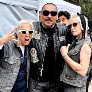 Franco Delgado Instagram - The Spirit of Punk & Oi! was alive and well in last night’s episode. From X-Ray Spex to an epic cast of character’s that were featured in Episode 7. Having @alice_bag and @alison_cara_elliott in the mix was epic. You may or may not have heard a tune from that Rile 9 Collective too... #mayansfx #mayansmc #hankloza #elpacificador #tranq #hankscode #frankieloyal #alicebag #maidoface