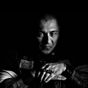 Franco Delgado Instagram - All shall fade to black, ain’t no coming back… #mayansfx #mayansmc #hankloza #elpacificador #tranq #hankscode #frankieloyal #finalseason #thefinalride #fx