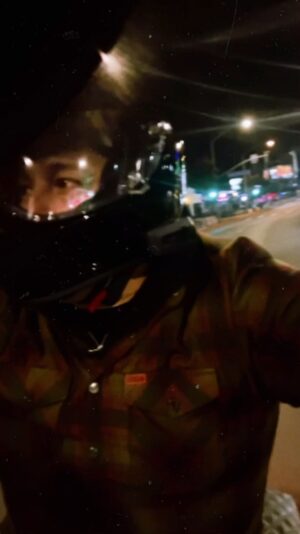 Franco Delgado Instagram - I rode home tonight after truly  having one of the greatest Thanksgivings ever. Great food, great people and great times for sure. I was in the company of some of the most solid  people I know. I truly have a lot to be thankful for. As far as the ride home…The streets were empty, quiet and peaceful. It was a great way to end the night. #frankieloyal  #hollywood  #thanksgiving2023 #familia