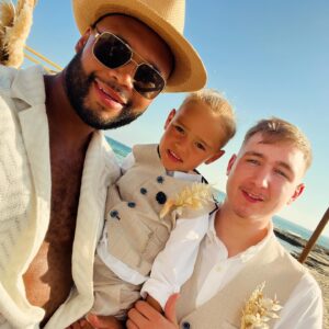 Frazer Clarke Instagram - What a day , congratulations to my brother and Laura for doing it all over again a lot of special moments with special people in the most beautiful place 🤍