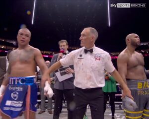 Frazer Clarke Instagram - 𝐈𝐓’𝐒 𝐀 𝐃𝐑𝐀𝐖!

Fabio Wardley & Frazer Clarke end a 12 round WAR with both hands being raised by the referee 😯

#WardleyClarke