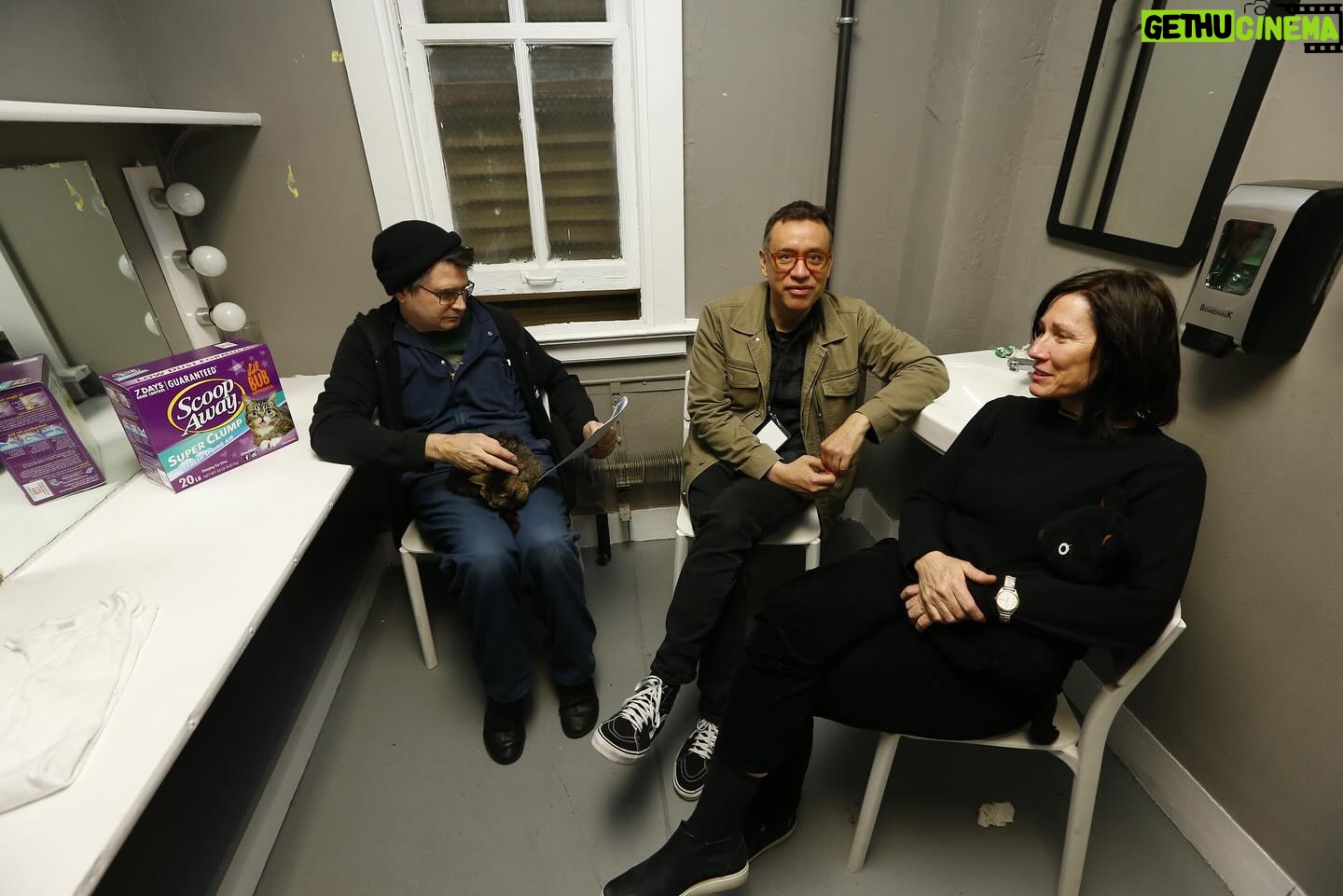 Fred Armisen - 7.7K Likes - Today is Steve Albiniās birthday. I think about him all the time. This is us playing for/with @iamlilbub in 2019 in Asbury Park, NJ. With Kelley Deal and @blasko1313. Iām sure Steve is saying something astute and funny in that picture where heās talking to us. And I love seeing him and Lilā Bub together like that. Happy Birthday Steve! ā¤ļø #ThankYouSteveAlbini @electricalaudio @letterscharity