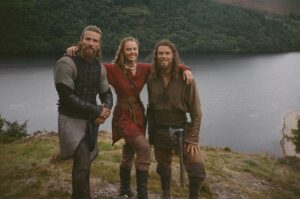 Frida Gustavsson Instagram - Raising our horns to all our incredible fans! 
Thank you for your relentless love and support as we unleash the epic THIRD season of VIKINGS: VALHALLA on @netflix. On behalf of all the cast and crew … SKOL to you all! 🛡️⚔️