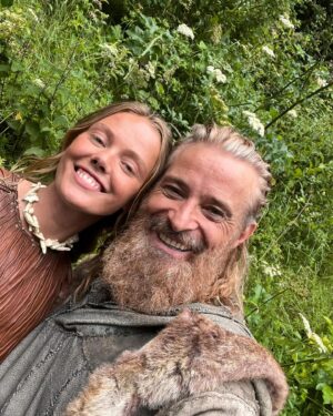 Frida Gustavsson Instagram - some favorite moments from making vikings: valhalla season 3 ❤️‍🔥