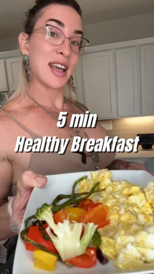 Gabbi Tuft Instagram - Healthy, carb-based breakfast in under 5 min? Yes please!
-
3 egg whites, 2 whole eggs - scramble.
-
1/2 cup rolled oats, 3/4 cup water. Microwave for 2 min.
-
Swerve brown sugar substitute.
-
Steamed veggies of your choice.
-
Between the protein, the complex carbs, and the fiber, this will keep you full and satiated for several hours.
-
You can thank me later 😘
-
Over 2000 clients to success in the last 14 years.
–
Details in my profile for my one on one fitness and nutrition coaching - and more recipes like this!
–
Or go to coachgabbi.com.
–
Happy shopping!
-
Not a paid partnership…with anyone - ever.
-
#healthy #healthyfood #nutrition