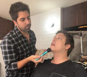 Gabriel Louchard Instagram - #tbt destes bastidores de “homens?” tem no @primevideobr