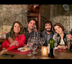Gabriel Louchard Instagram - #tbt destes bastidores de “homens?” tem no @primevideobr