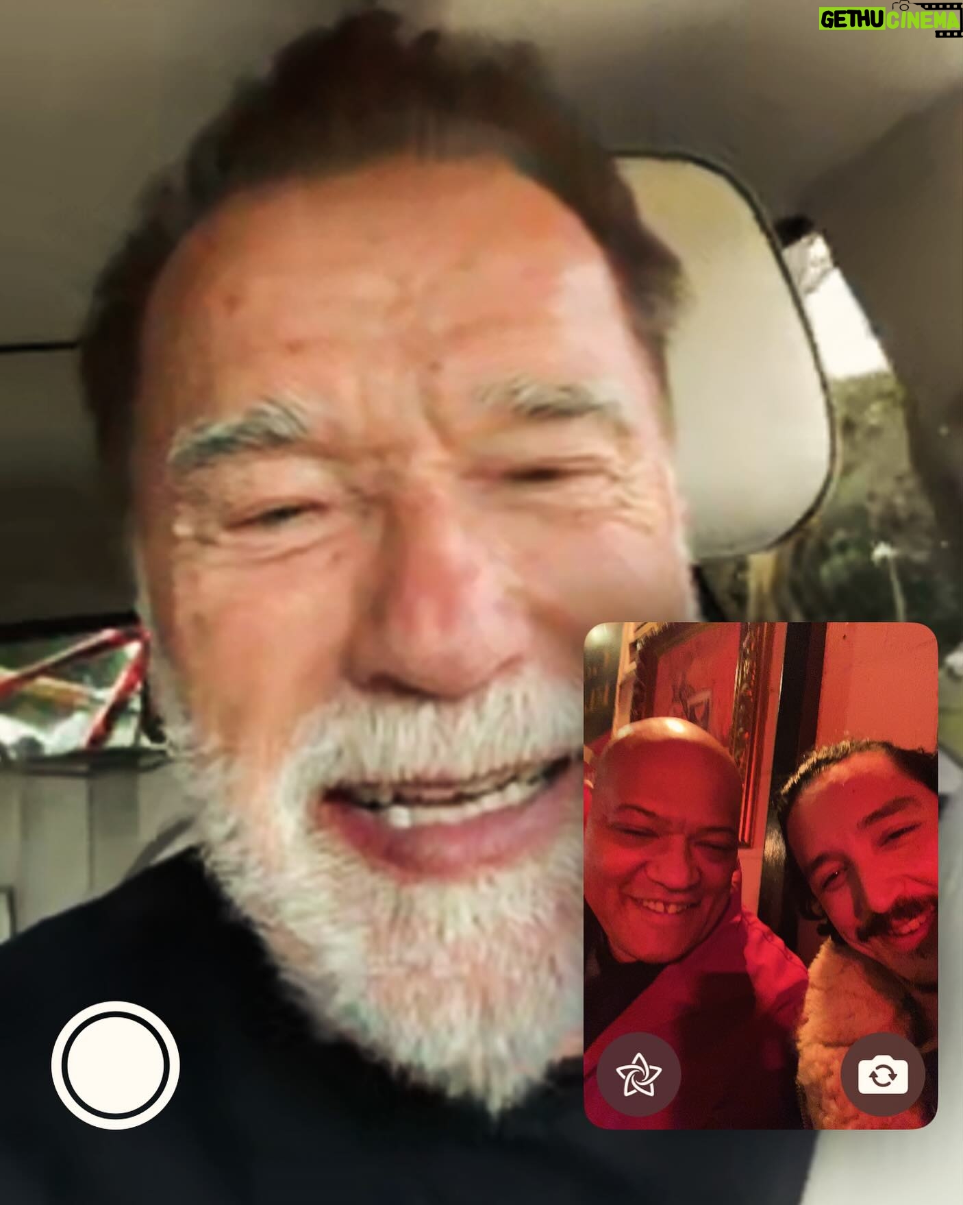 Gabriel Luna - 4.4K Likes - A very Happy Birthday to Arnold and Fish, two lions from whom I’ve learned so much. Hope y’all have a fantastic day! @schwarzenegger #laurencefishburne #HappyBirthday