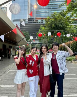 Gaby Warouw Instagram - 17 agustus. 🇮🇩❤️🤍

my dear friend, my dear treasure
thank you for all the happiness today ✨