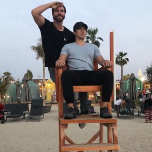 Gaku Space Instagram - "Look Simba. Everything the light touches is our kingdom." by @jameslivesforsomething 👏👏👏
－－－－－－－－－－－－
Caption Contest!!!
Be creative & fun!
The winner will get the caption of this post & I will send the Street Fighter Assassin's Fist DVD signed by @mikemoh (so rare! Lol) @thechristianhoward & myself!!!
Since I'm going to London soon, I'll ask @thejoeyansah & @koieyama to sign on the DVD as well!
📸: @lamerdubai (a beachfront shopping mall & restaurants in Dubai) with @thechristianhoward 
#captioncontest 
#streetfighterassassinsfist 
#streetfighter #capcom
#ryu #ken #gouki #gouken #akuma 
#lamerdubai #dubai 
#mefcc #dubaicomicon
#travel #actorslife