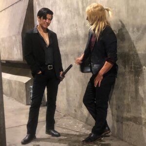 Gaku Space Instagram - Another live action. 😎
Guess who I'm playing. 😏
🎬: @reanimefilms @joshmabie 
#gakuspace #actorslife 
#filming #liveaction #downtownla 
#genji #overwatch 
#gouki #streetfighterassassinsfist
