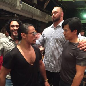 Gaku Space Instagram - Who expected these four would be in one frame?
Had dinner at Nusr-Et Steakhouse, Istanbul, Turkey with @thorbjornsson @jonnycruzzz & crew of @goblincon_tr !!!
It was a surprise dinner for The Mountain, Lucio & Genji since @nusr_et "Saltbae" happened to be in town on the day!
Thank you GoblinCon to arrange this dinner for us!
#overwatch #genji #lucio #gencio
#themountain #gameofthrones #strongman #strongestman 
#nusretsteakhouse #nusret #saltbae 
#goblincon #istanbul #turkey
#yes #saltbae #performed #irecorded