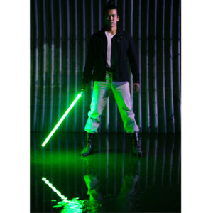 Gaku Space Instagram - Cyborg Ninja or Jedi?
@thechristianhoward @bgirlmislee & I choreographed & filmed a short lightsaber fight!
It's currently under editing.
I'll post it when it's done.
We'll start making & posting fighting clips whenever we have time. I hope you guys will like them!
📷: @bgirlmislee 
#lightsaber #fightclips 
#martialartist #actorslife 
#cyborgninja #jedi 
#overwatch #genji 
#streetfighterassassinsfist
#kenmasters #goki