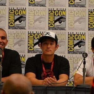 Gaku Space Instagram - San Diego Comic-con Capcom Panel with @thejoeyansah @mikemoh 
Where is @thechristianhoward aka Ken Masters?
#SDCC #capcom #panel #streetfighter #streetfighterassassinsfist #ryu #akuma #goki  #butno #ken #meetfans #appreciatefans