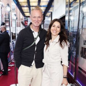 Gary Kemp Instagram - Another pic, this time with Lauren, from the Let it Be screening on Tuesday. @thebeatles #letitbe @laurenalexiskemp @disneyplusuk