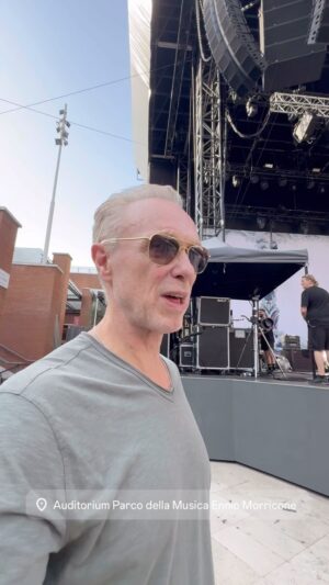 Gary Kemp Instagram - Rome is tonight… See you there. #nickmason @saucerfulofsecretsofficial #setthecontrolstour #pinkfloyd