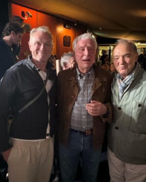 Gary Kemp Instagram - @rockonteurs night out last night. Went to see the restored Let it Be movie with @guyprattofficial. Met the incomparable Glyn Johns who engineered the original album. Tears flowed watching the hi-res brilliance of those four young men who changed all our lives forever. #letitbe @thebeatles #glynjohns #thebeatles @disneyplusuk