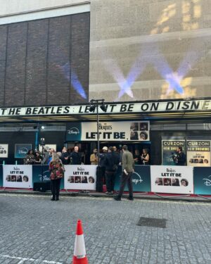 Gary Kemp Instagram - @rockonteurs night out last night. Went to see the restored Let it Be movie with @guyprattofficial. Met the incomparable Glyn Johns who engineered the original album. Tears flowed watching the hi-res brilliance of those four young men who changed all our lives forever. #letitbe @thebeatles #glynjohns #thebeatles @disneyplusuk