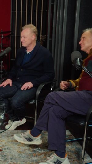 Gary Kemp Instagram - This Sunday we chat to @markknopfler about his incredible career, his new album ‘One Deep River’ out on April 12th and those giant hits of the 80s with @direstraitshq like Sultans of Swing…join @garyjkemp and @guyprattofficial this Sunday on all podcast channels